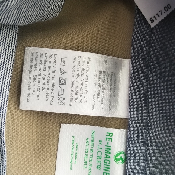 J. Crew Mens 484 Slim fit Chinos - Picture 7 of 9